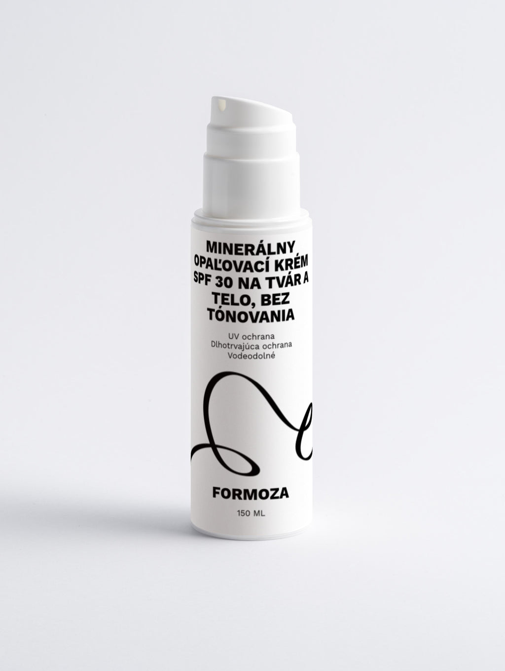 Minerálny opaľovací krém SPF 30 na tvár a telo, bez tónovania