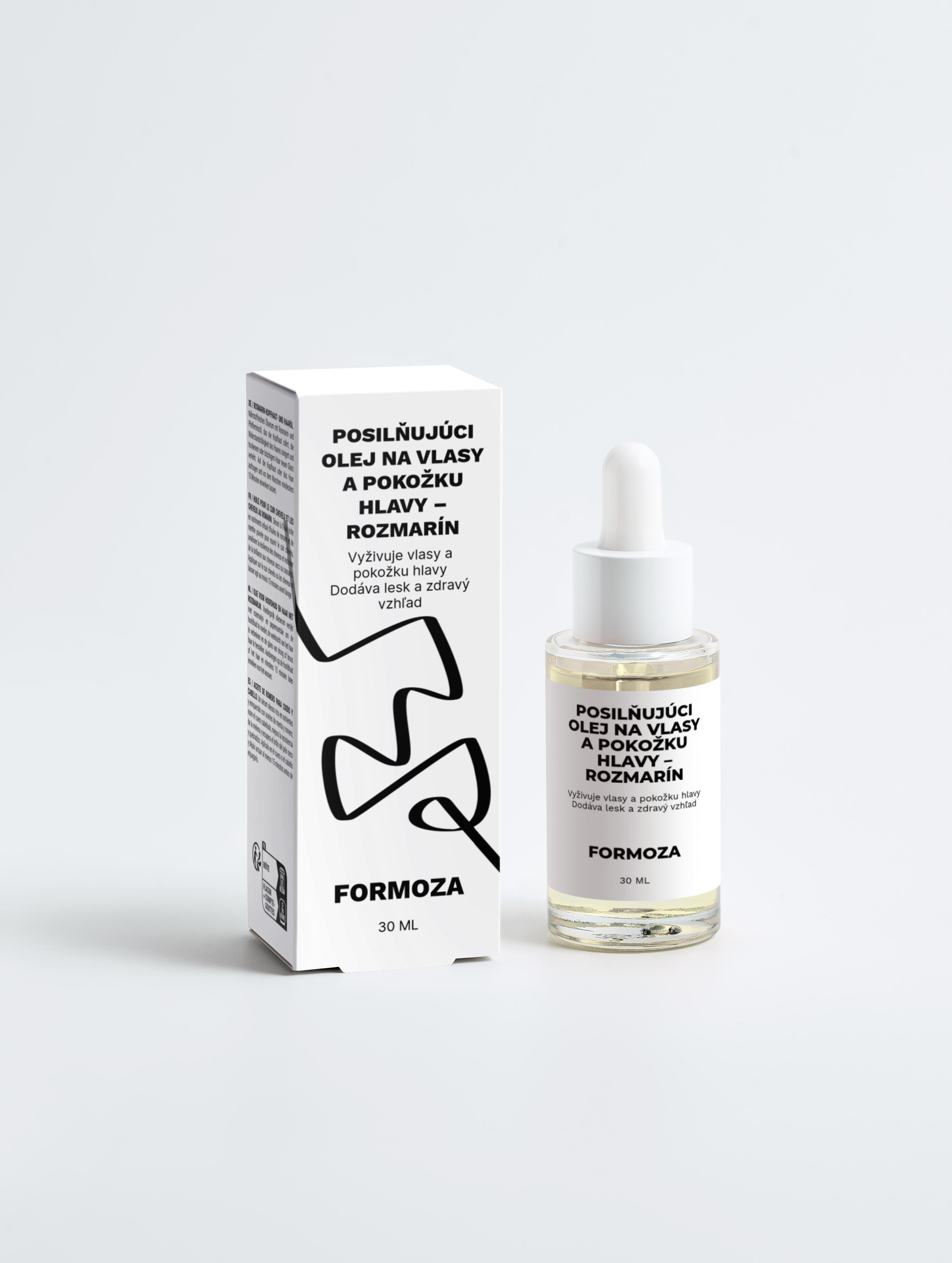 Posilňujúci olej na vlasy a pokožku hlavy – rozmarín