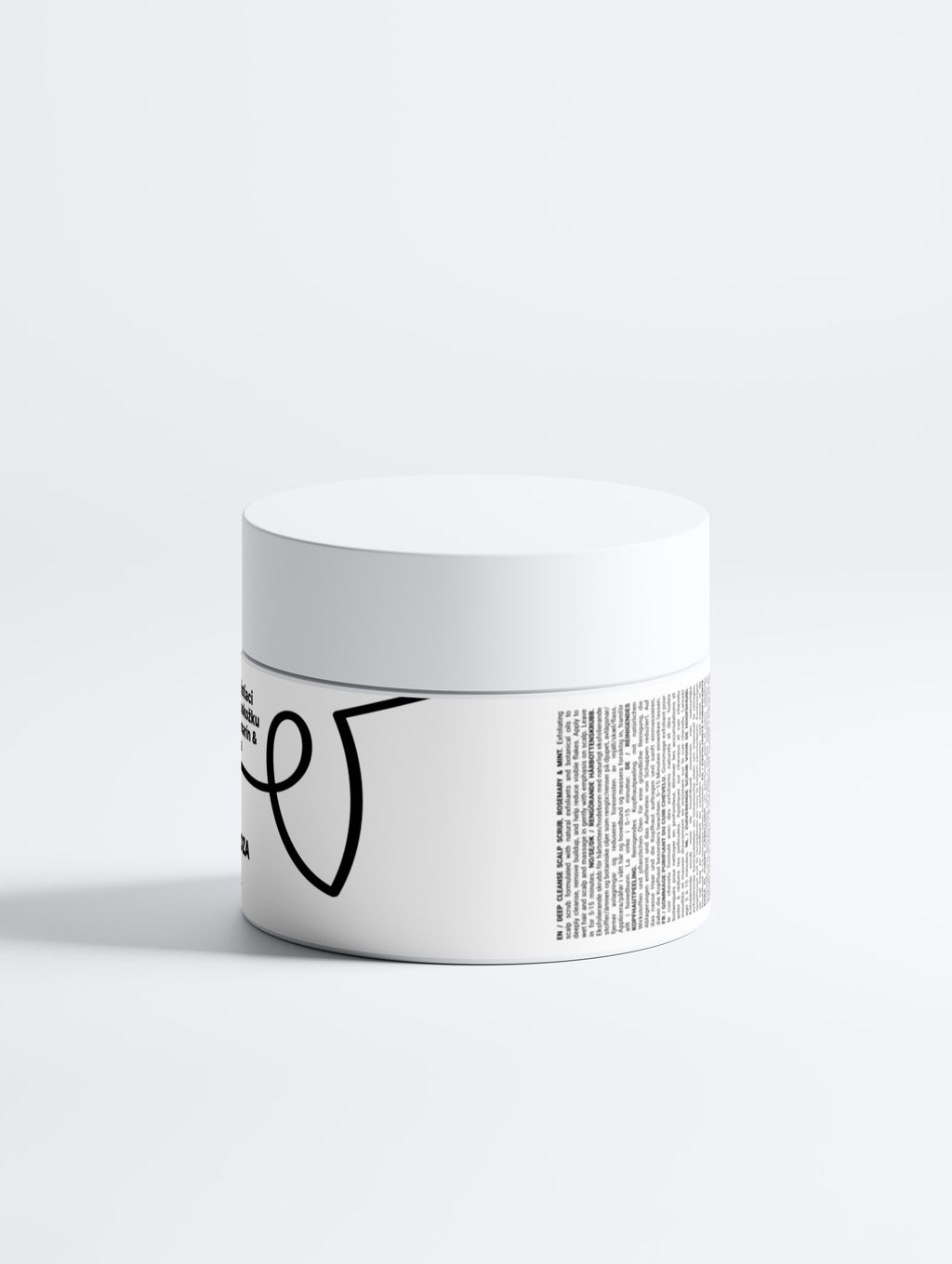 Hĺbkovo čistiaci peeling na pokožku hlavy – rozmarín & mäta