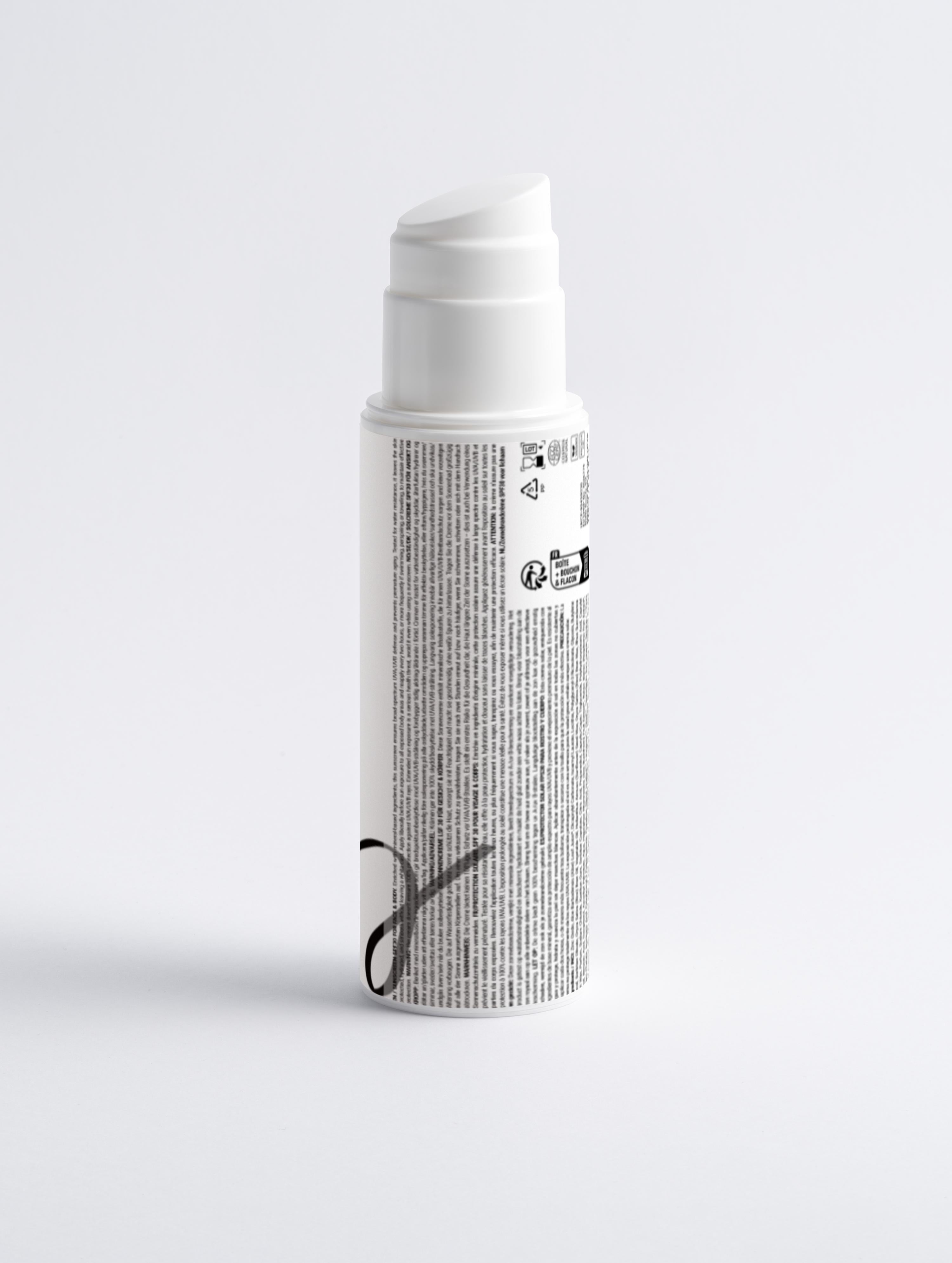 Minerálny opaľovací krém SPF 30 na tvár a telo, bez tónovania